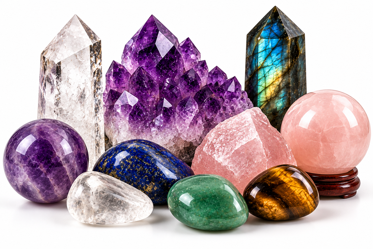 Crystals, Stones & Gemstones